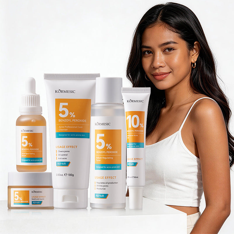 Benzoyl peroxide hydrating skin care