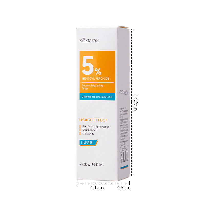 Benzoyl peroxide hydrating skin care