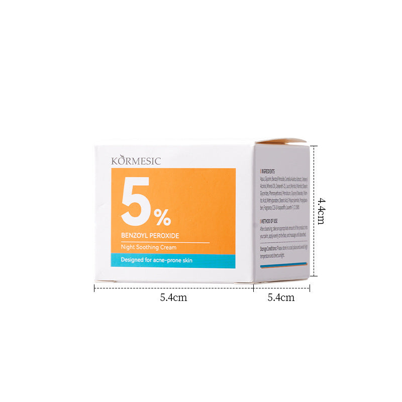 Benzoyl peroxide hydrating skin care